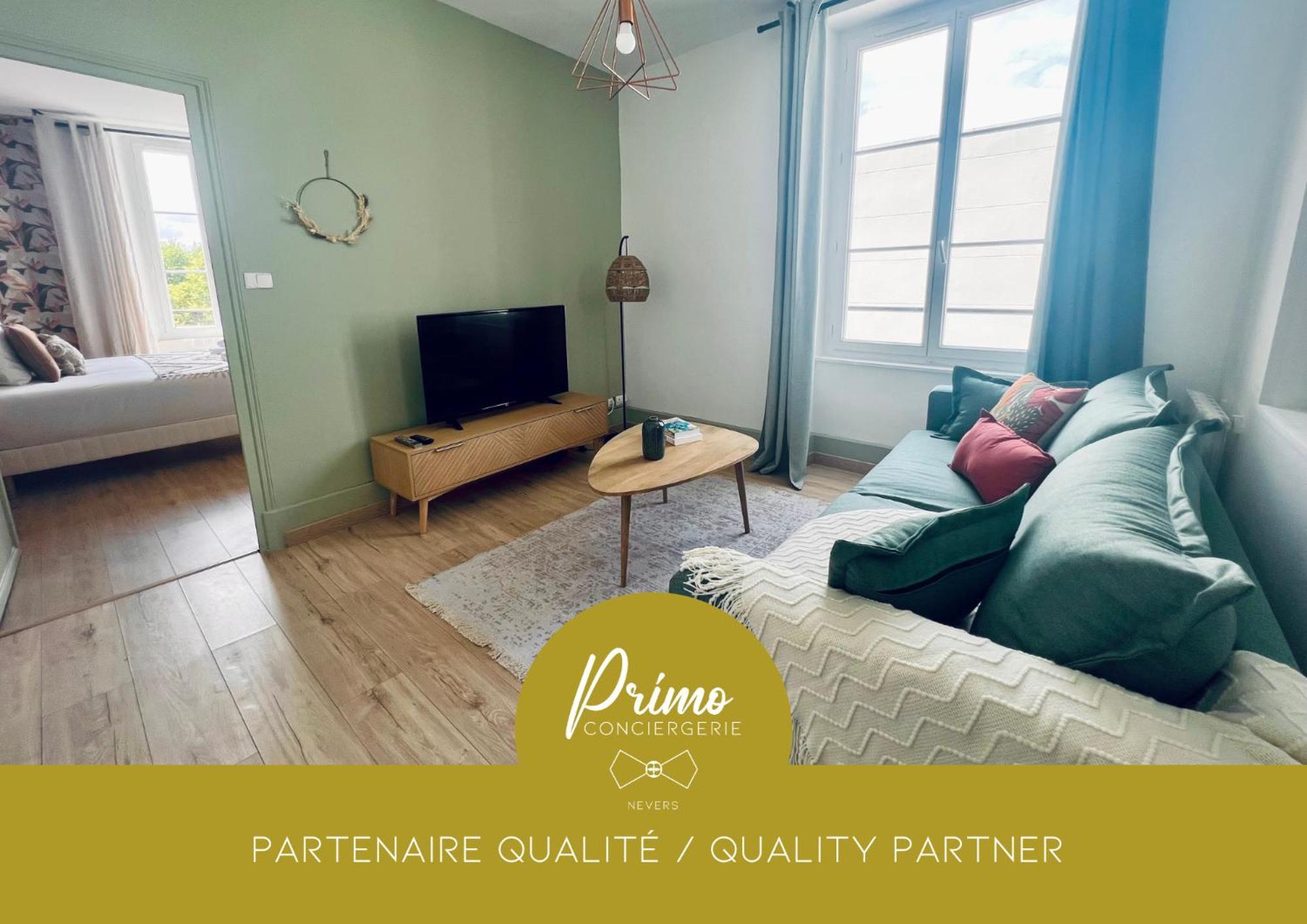 "Le Charleville", Superbe Appartement, Gare De Nevers, Service Premium By Primo C0Nciergerie Exterior foto